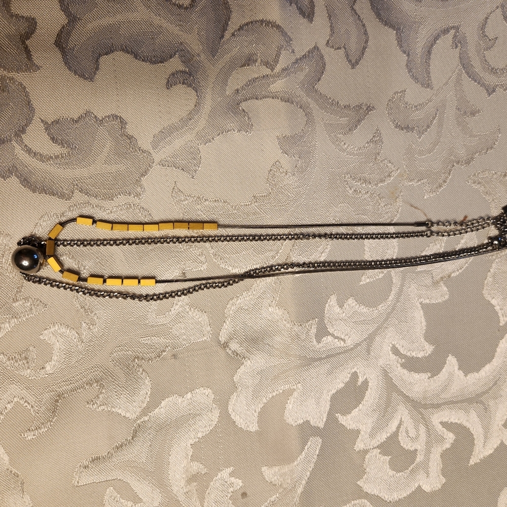 Gold and silver layering necklaces